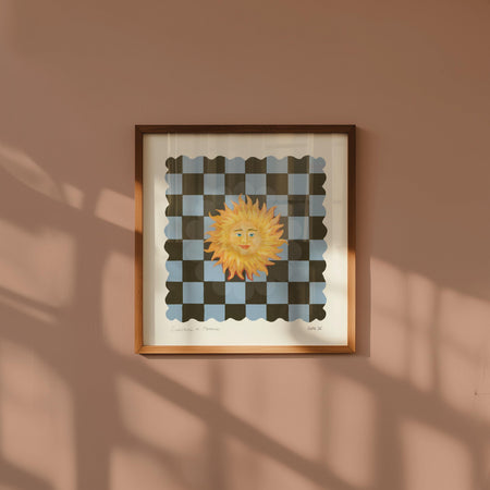 Sunshine from Florence Art Print: Dopamine Decor, Maximalist Wall Art