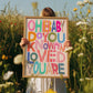 Oh Baby Do You Know / Pink Colourway | Unframed