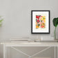 Foire d’été / Peony Print / Fruit Print / Still Life / Summer Print / French Print / Fruit / Wall Art / Tropical Print / Botanical Print
