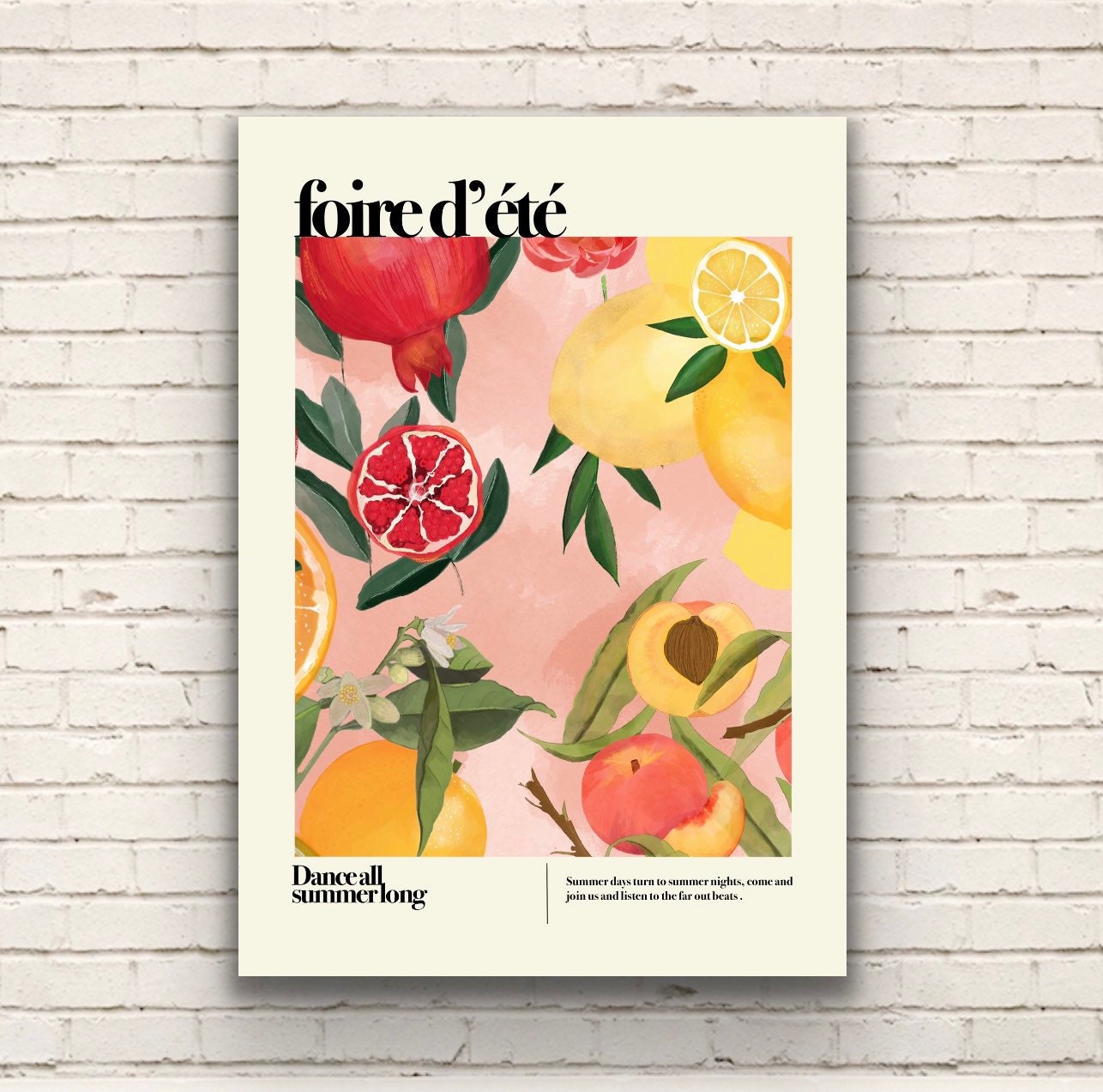 Foire d’été | Unframed