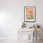 Flower Market / floral Print / flower Print / Still Life / flower Print / French Print / flora / Wall Art / pretty Print / Botanical Print
