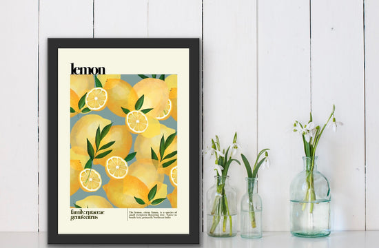 Lemon Vintage | Unframed