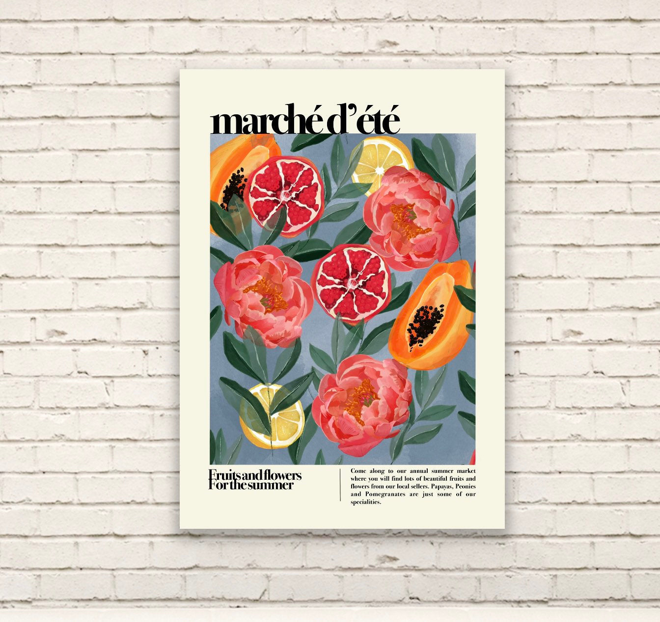 Marché d’été | Unframed