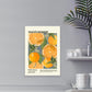 Sweet Orange / Orange Print / Fruit Print / Still Life / Summer Print / French Print / Fruit / Wall Art / Tropical Print / Botanical Print /