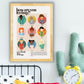 Feelings / Children’s Wall Art / Kids Prints / children’s Prints / Nursery / educational Print / play room / Wall Art / Kids Room /