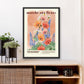 Peach Flower Market | Unframed