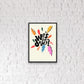 Who’s the daddy?/ Fathers Day/ Fathers Day Gift / fathers day print/ gift for him / gift for dad / daddy gift / home office print / daddy