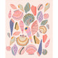 En Vacances / shell Print / beach Print / Still Life / Bathroom Print / French Print / shell / Wall Art / shells / Botanical Print /