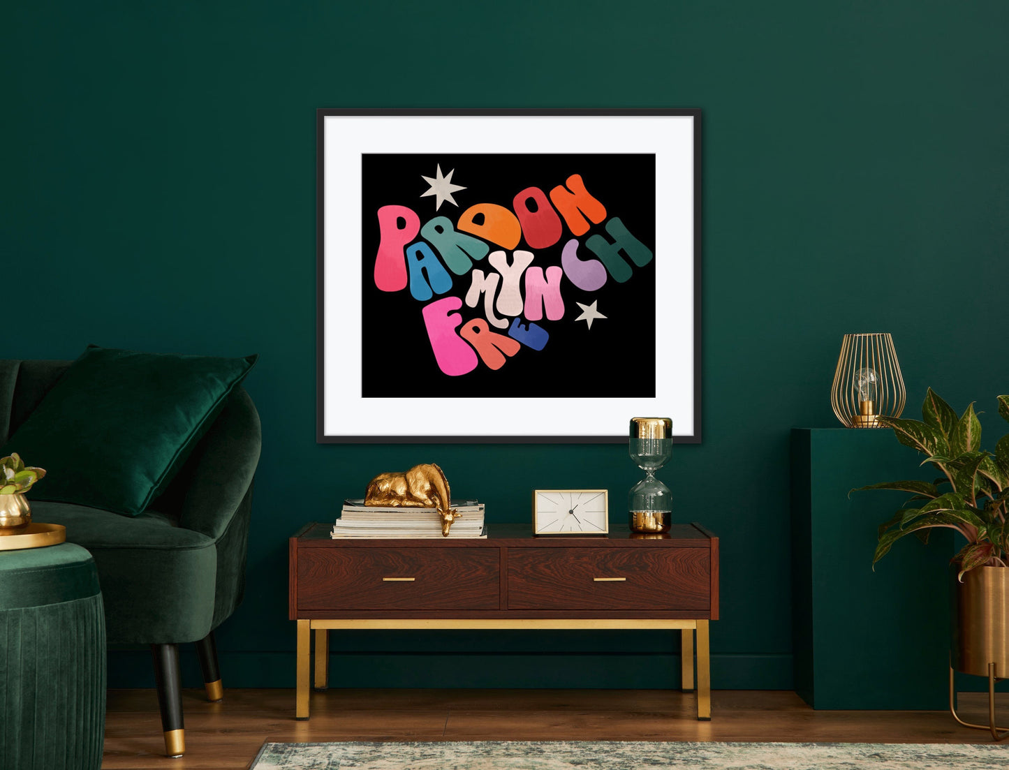 Pardon My French | Unframed