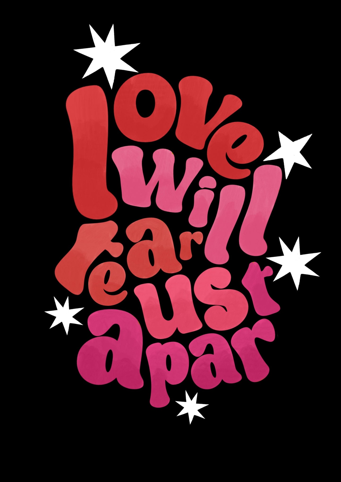 Love Will Tear Us Apart | Unframed