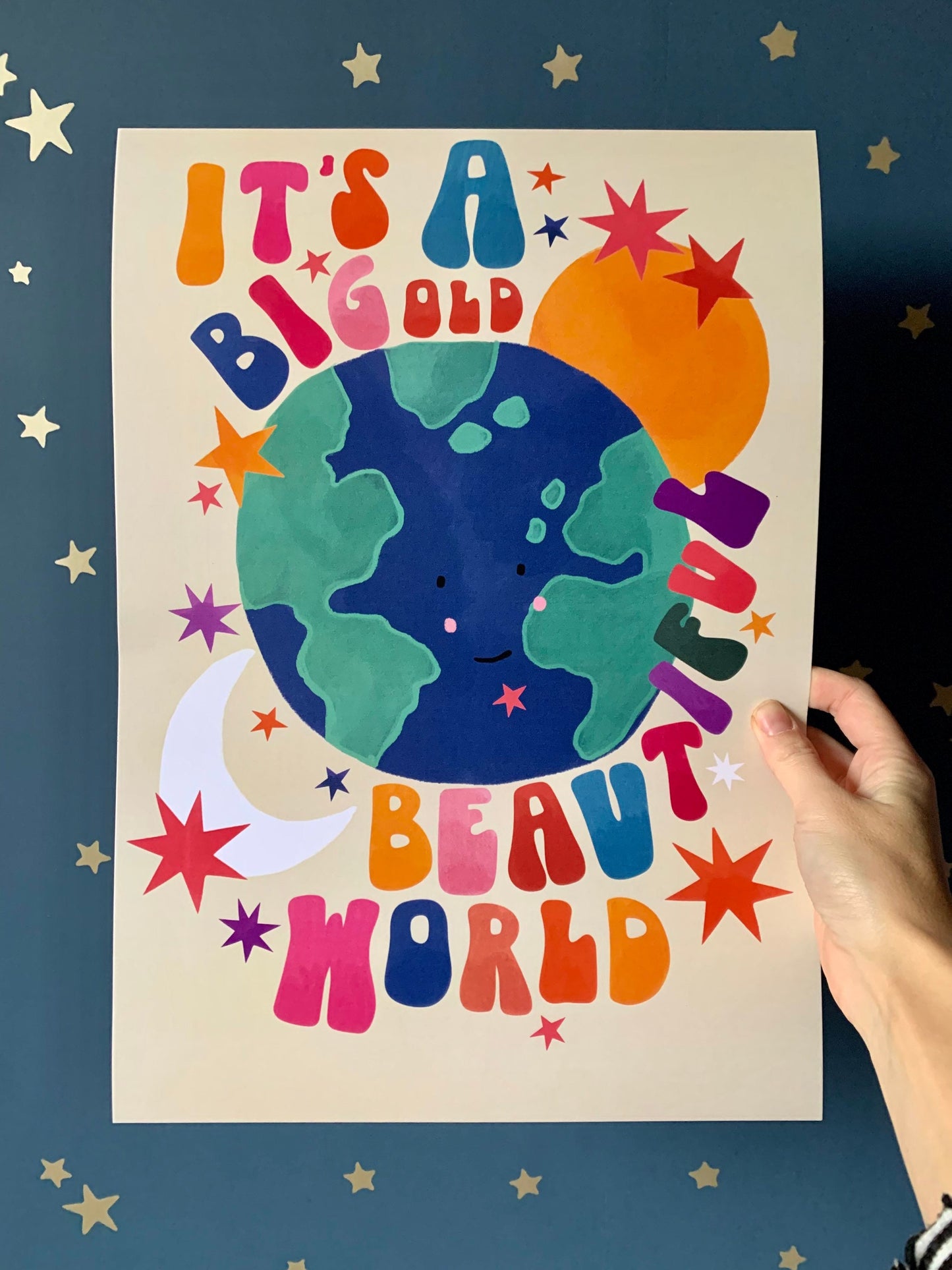 Big Beautiful World | Unframed