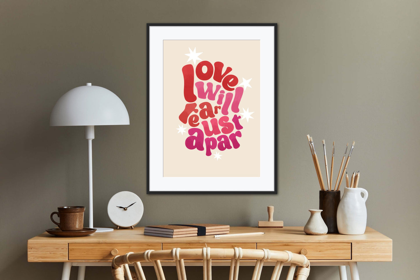 Love Will Tear Us Apart | Unframed