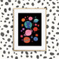 Space Jam / Planet Earth / Space / Nursery Art / Kids Room / Art / Print / Gifts / kids / Rainbow / Colour Pop / Bright / Planets / Universe