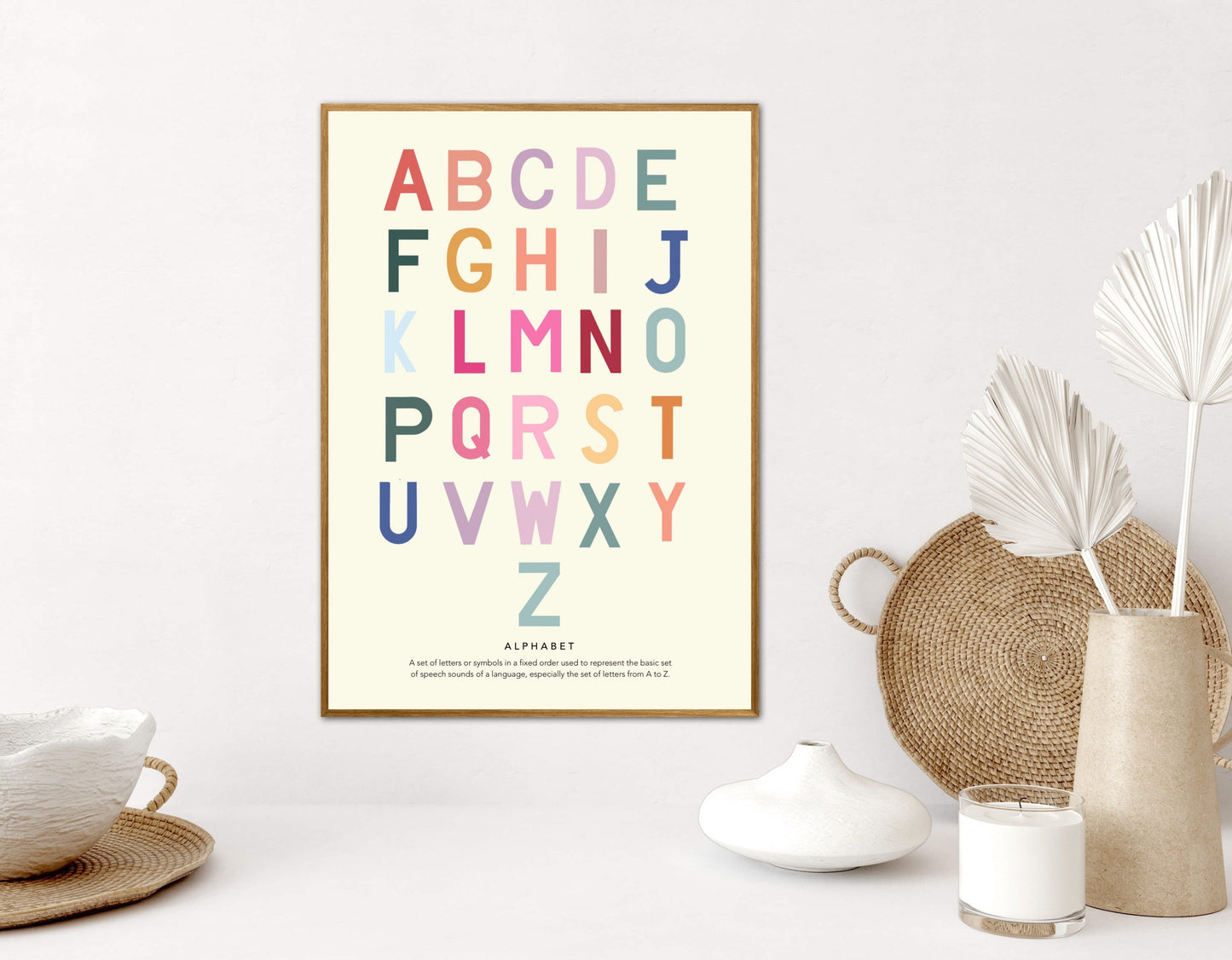 Alphabet | Unframed