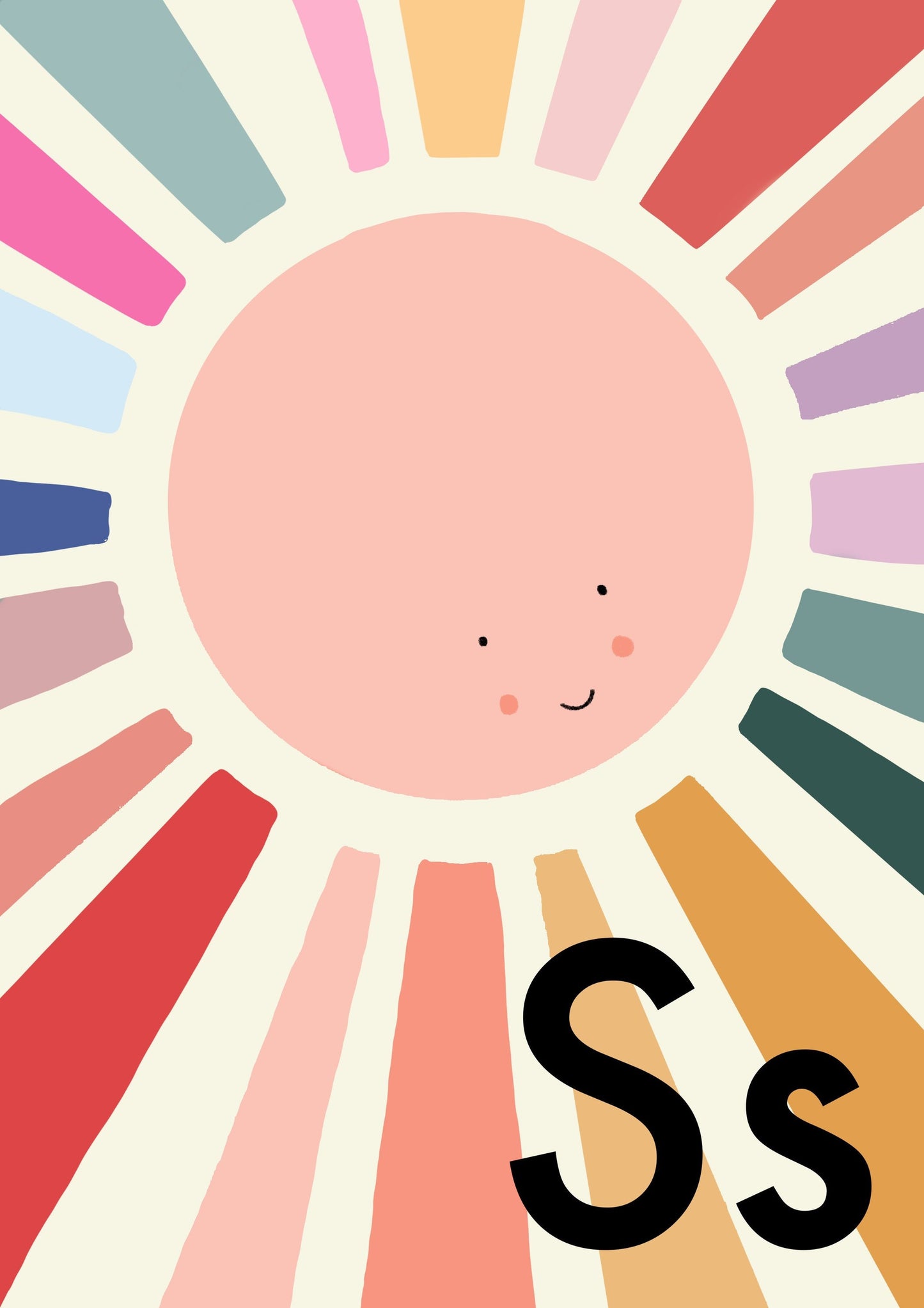 S Is For Sunshine | Unframed