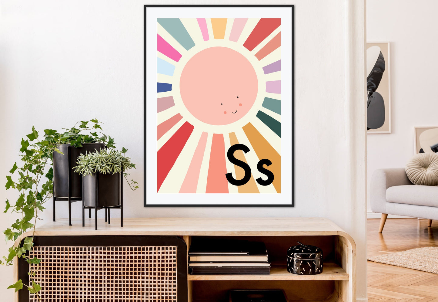 S Is For Sunshine | Unframed