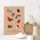 Insects, Insect Art Print, Vintage Insect Print, Insect Gallery Art, Bug Illustration, Entomological Print, Butterflies and Beetles,
