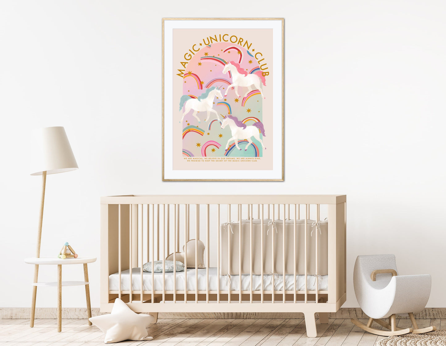 Magic Unicorn Club | Unframed