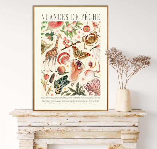 Shades of Peach | Unframed