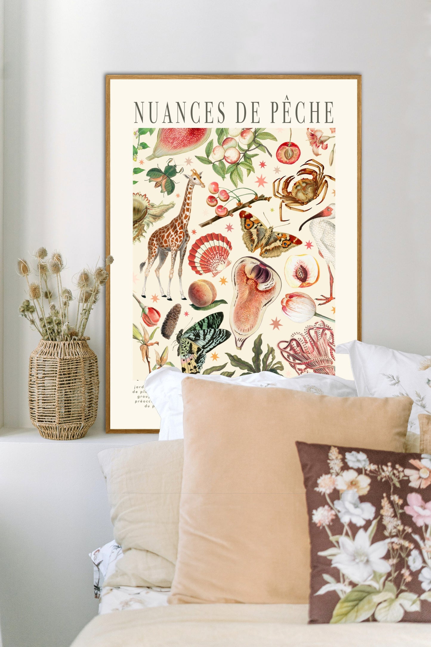 Shades of Peach | Unframed