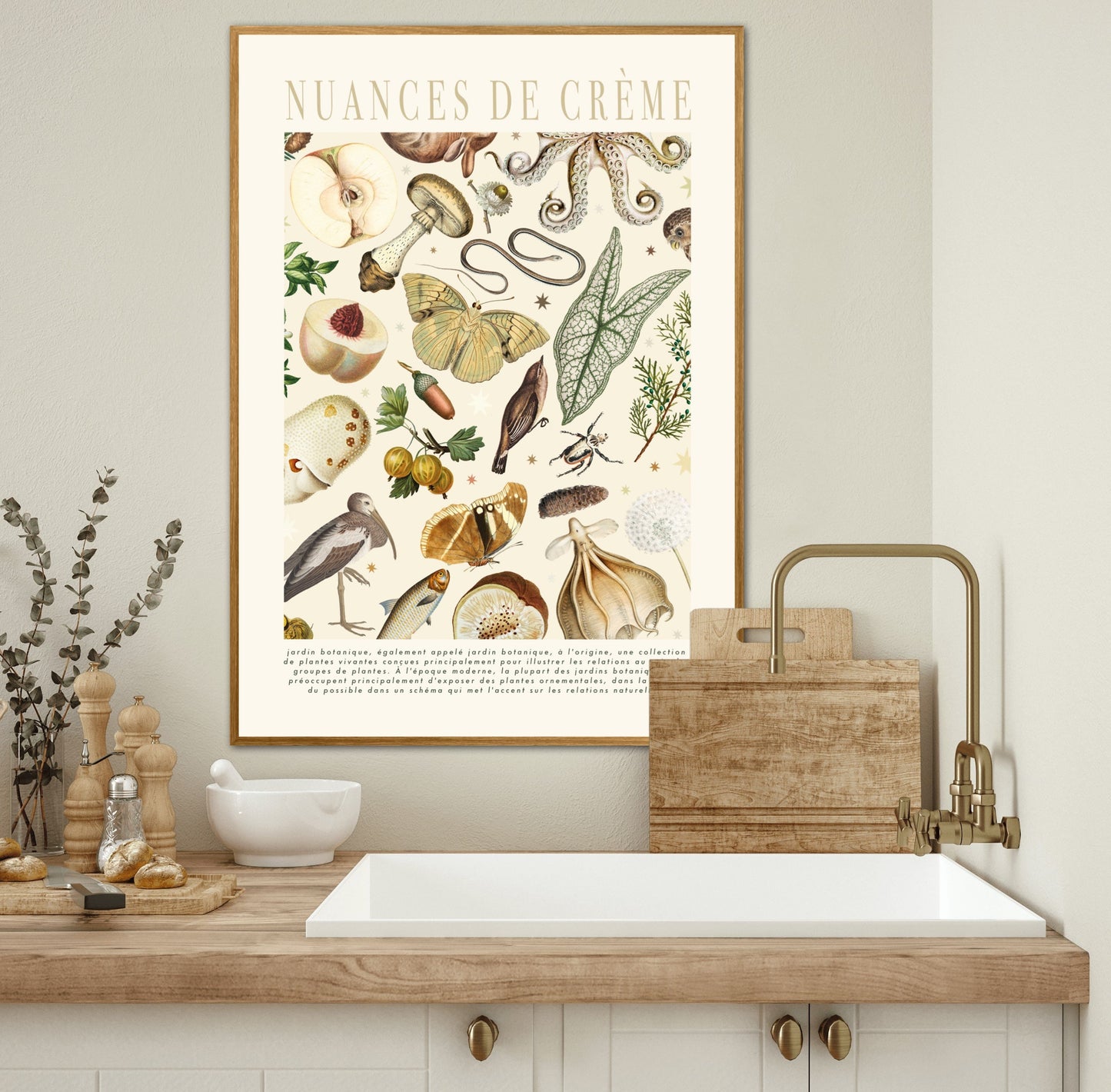 Shades of Cream | Unframed