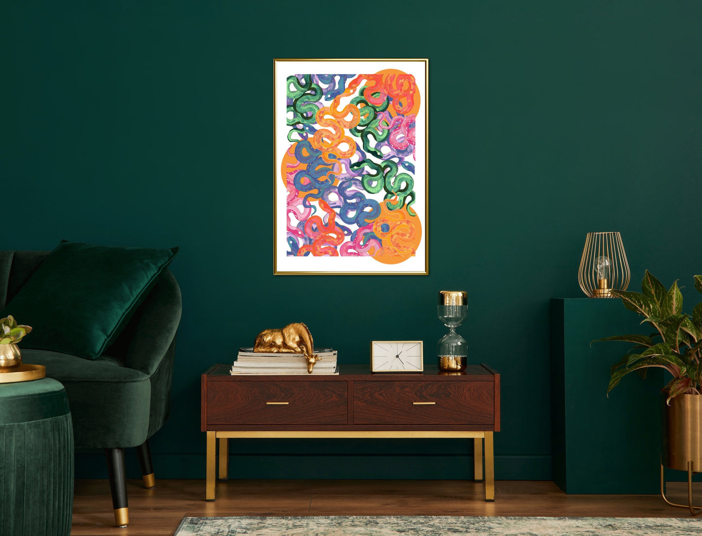 Snake Garden | Unframed