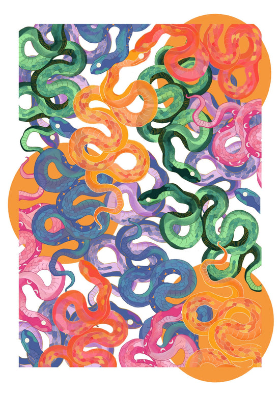 Snake Garden | Unframed