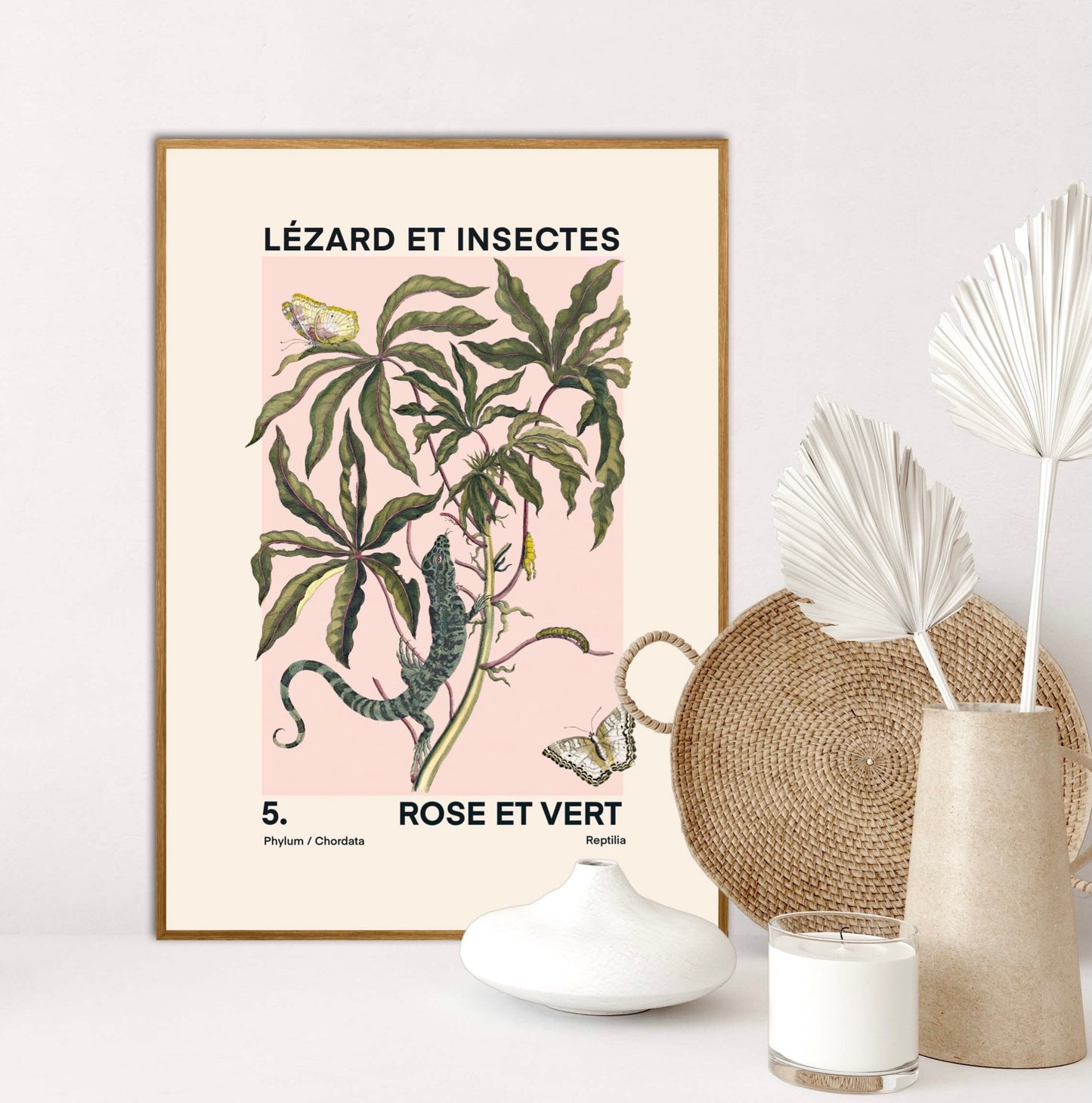 Lizards and Insects | Unframed