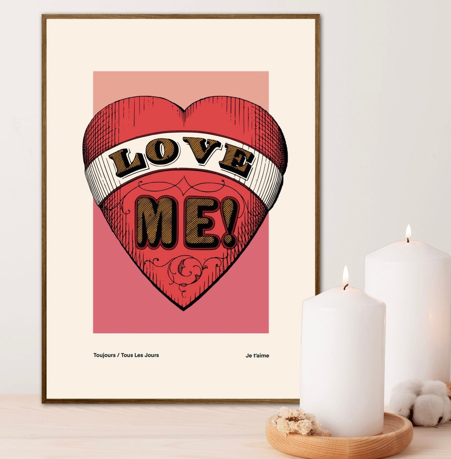 Vintage Heart | Unframed