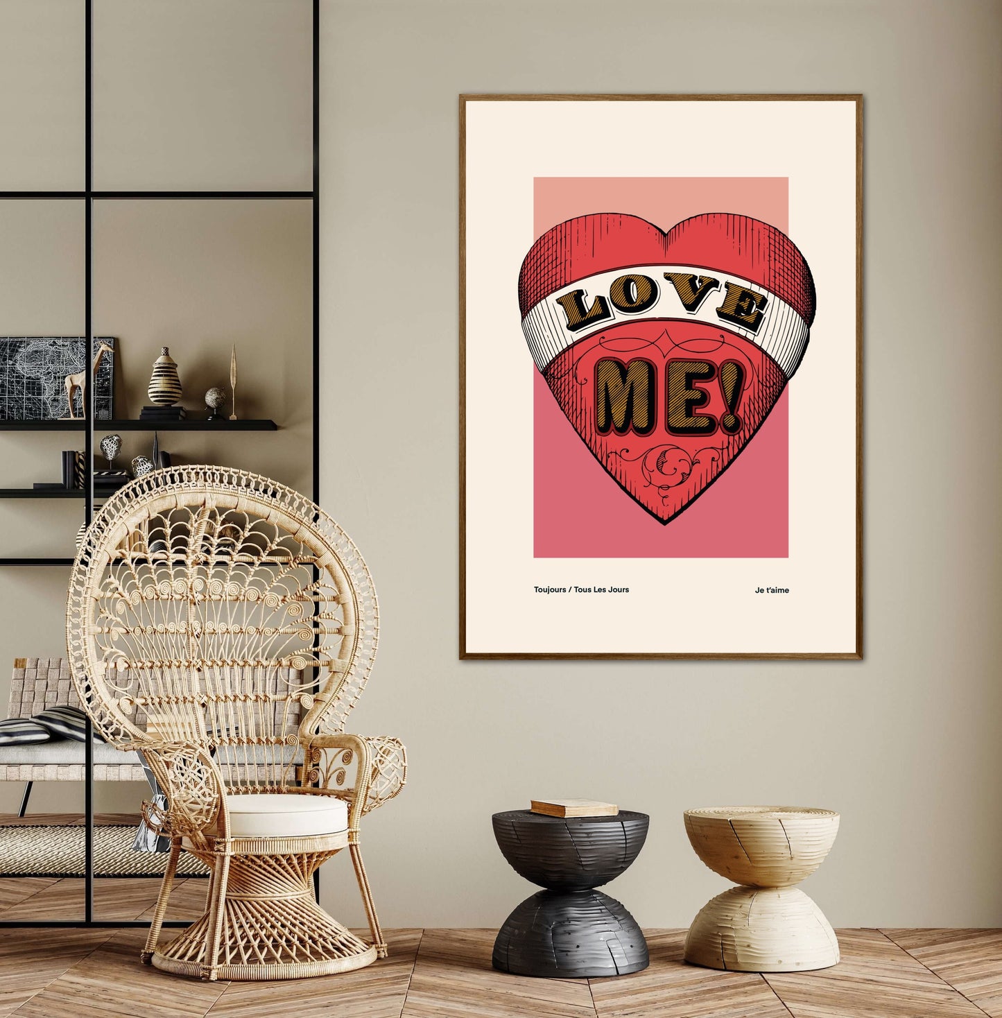 Vintage Heart | Unframed