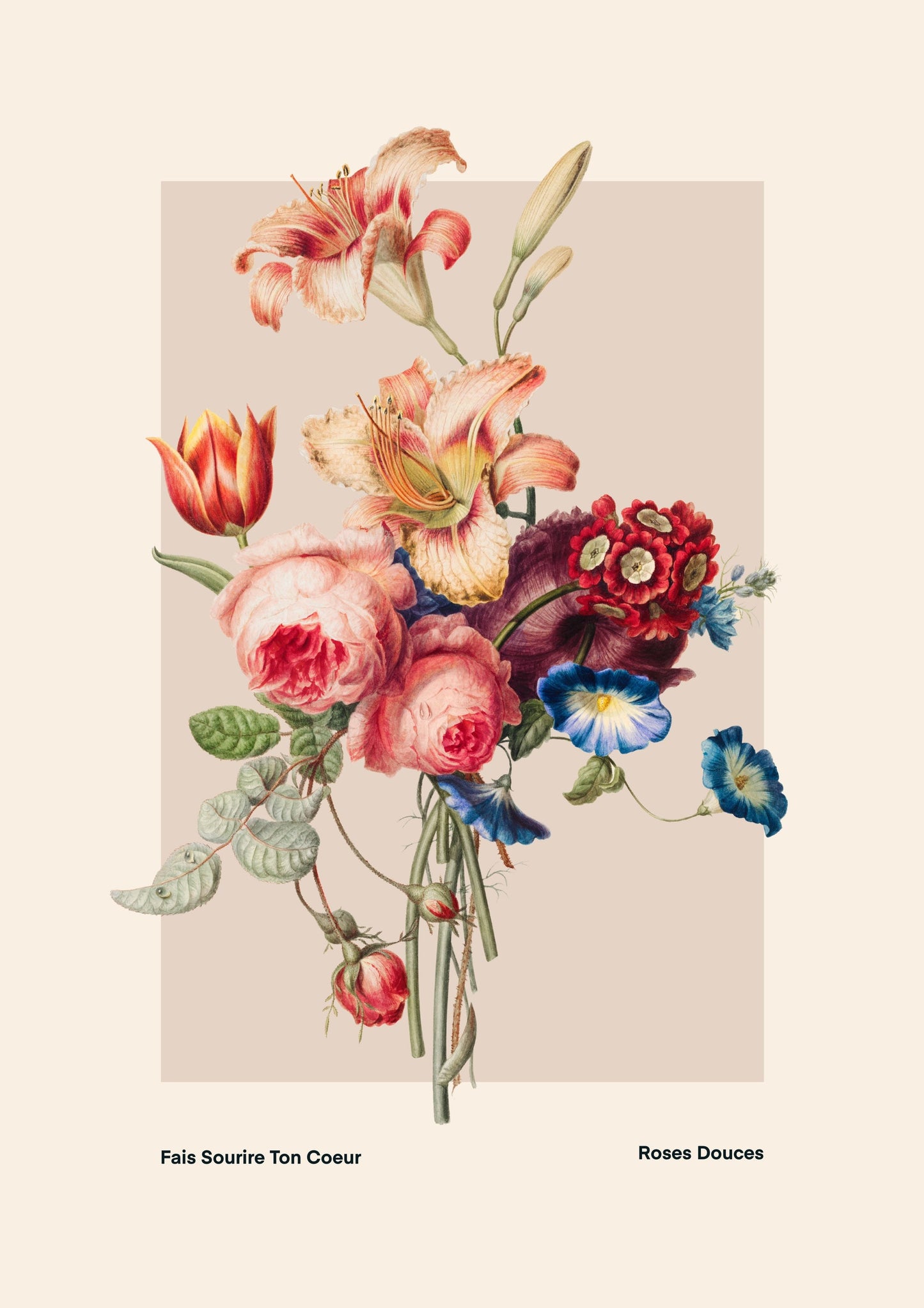 Dusky Bouquet | Unframed