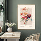 Vintage Flower Print, Flower Bouquet Print, French Art Print, Floral Print, Botanical Print, Bedroom, A5, A4, A3, A2, A1, A0, Cream, Pastel,