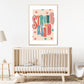 Strong and Kind , Kids Print , Affirmation, Nursery Art, Kids Room, Children’s Wall Art, Muted Colours, Gifts for Kids, Gifts for new Mum