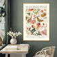 Shade of Peach / Floral Print / Print / Bedroom / Kitchen Print / French Print / Flower / Wall Art / Vintage / Botanical Print / A3 / A4 /