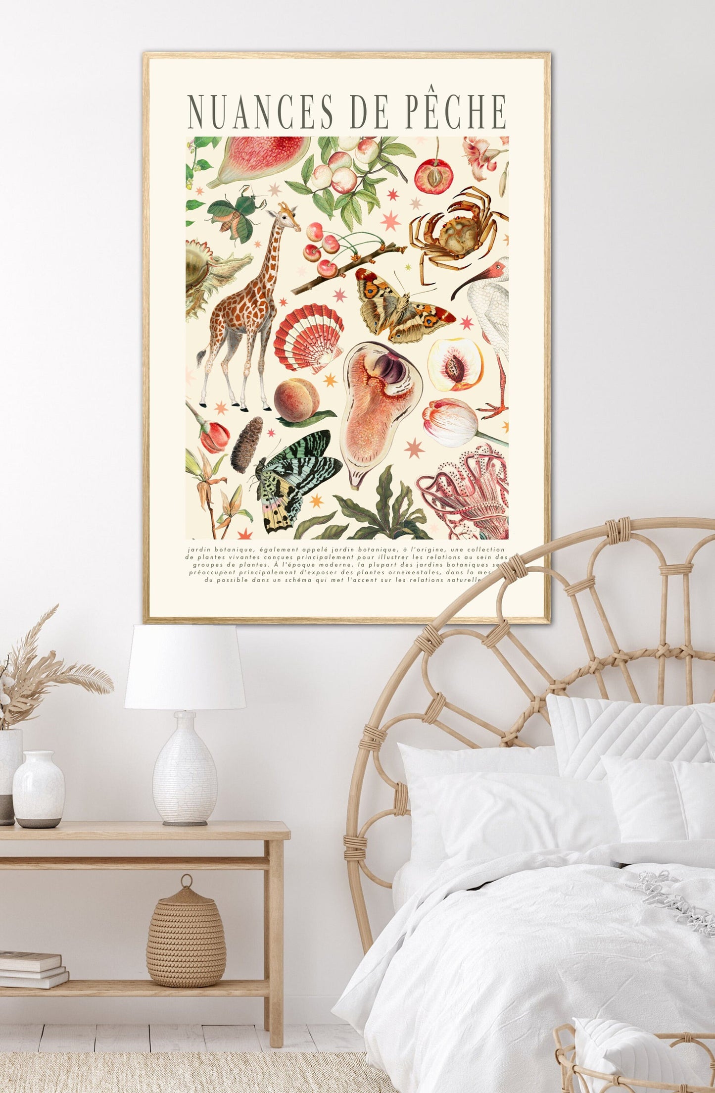 Shades of Peach | Unframed