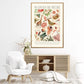 Shade of Peach / Floral Print / Print / Bedroom / Kitchen Print / French Print / Flower / Wall Art / Vintage / Botanical Print / A3 / A4 /