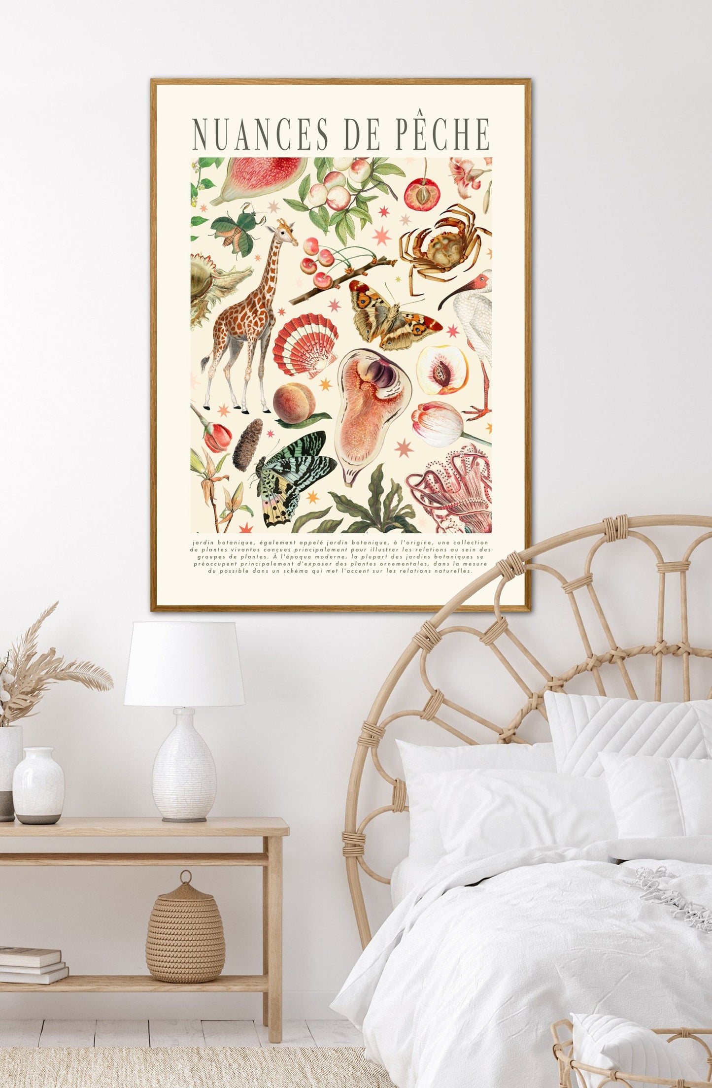 Shades of Peach | Unframed