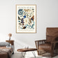 Shades of Blue / Floral Print / Print / Bedroom / Kitchen Print / French Print / Flower / Wall Art / Vintage / Botanical Print / A3 / A4 /