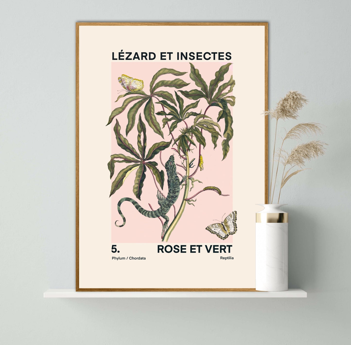 Lizards and Insects | Unframed