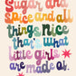Sugar and Spice | Unframed