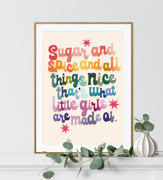 Sugar and Spice | Unframed