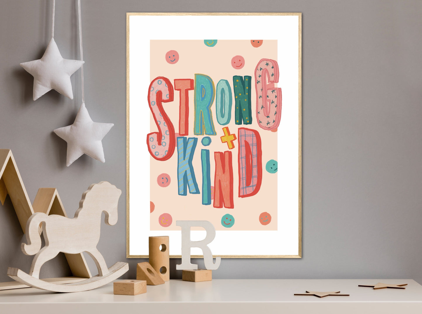 Strong and Kind | Unframed