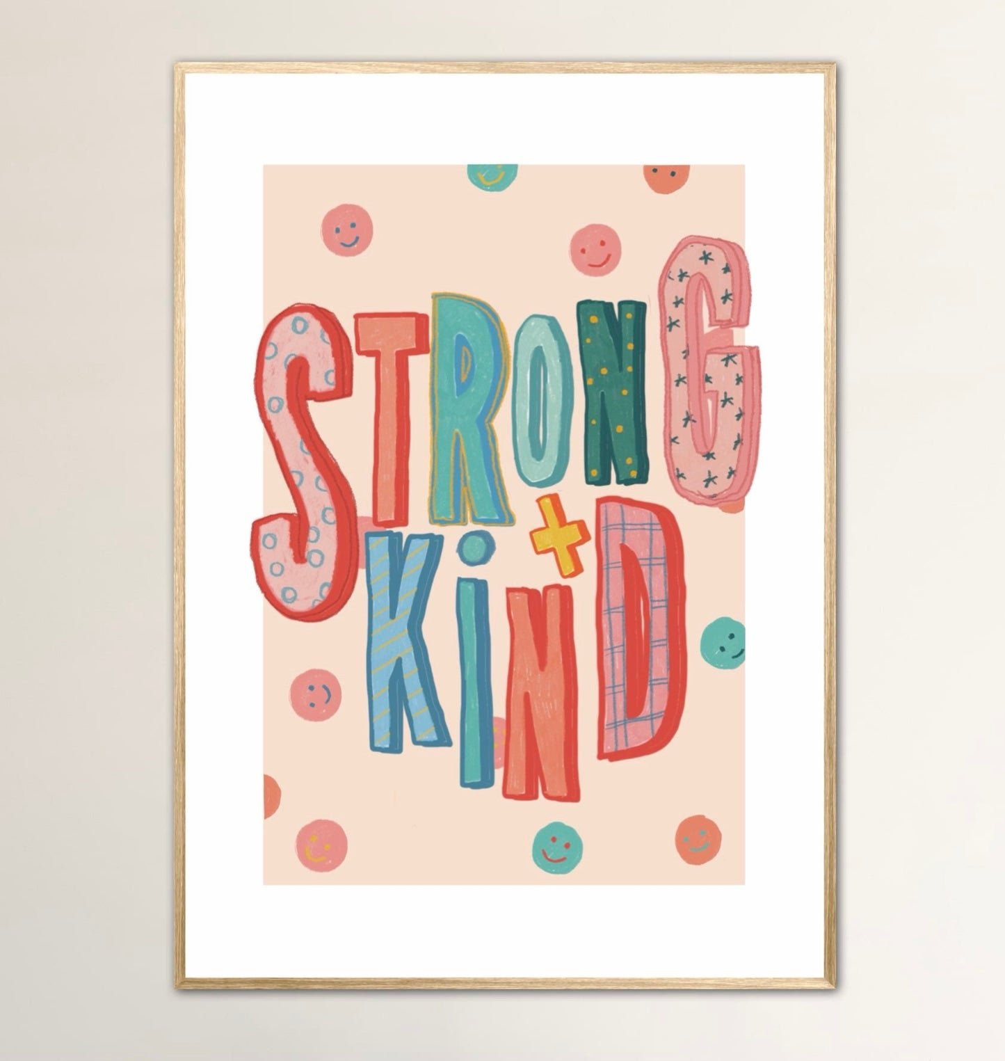 Strong and Kind | Unframed
