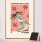 Moon Dance, Moon Goddess Print, French Art Print, Vintage Art Print, Luna Stars Print, Bedroom, A5, A4, A3, A2, A1, A0, Pink, Boho,