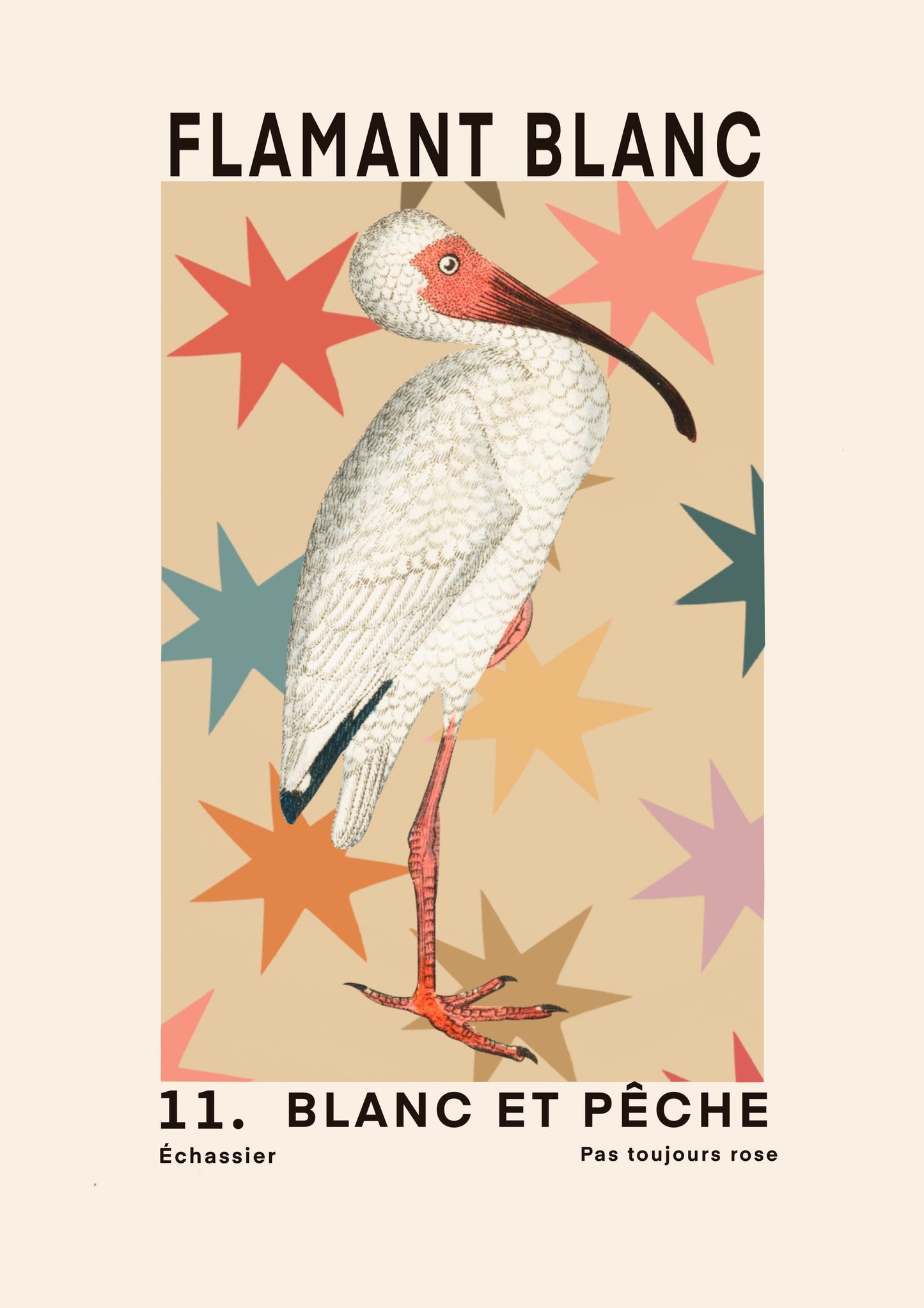 White Flamingo | Unframed