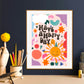 Have a Happy Day / Children’s Wall Art / Kids Prints / children’s Prints / Nursery / happy Print / play room / Wall Art / Kids Room / happy