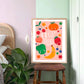 Fruity Kids Print | Unframed