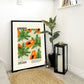 Papaya / Papaya Print / Fruit Print / Still Life / Summer Print / French Print / Fruit / Wall Art / Tropical Print / Botanical Print