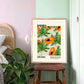 Papaya / Papaya Print / Fruit Print / Still Life / Summer Print / French Print / Fruit / Wall Art / Tropical Print / Botanical Print
