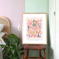 En Vacances / shell Print / beach Print / Still Life / Bathroom Print / French Print / shell / Wall Art / shells / Botanical Print /